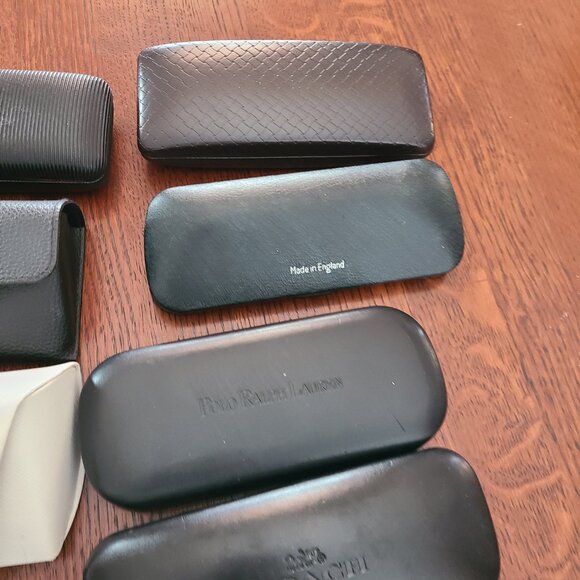 Designer Lot of 18 Eyeglass Sunglass Cases Hard and Soft main image 7